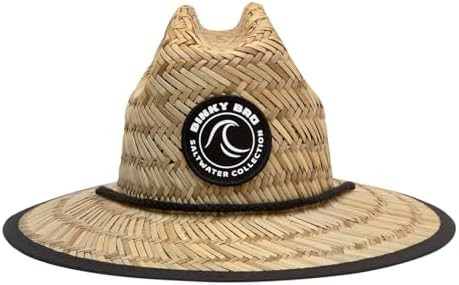 BINKYBRO Barney Patrol Kids Natural Woven Straw Sun Hat - Beach and Pool Protection for Toddler, ... | Amazon (US)