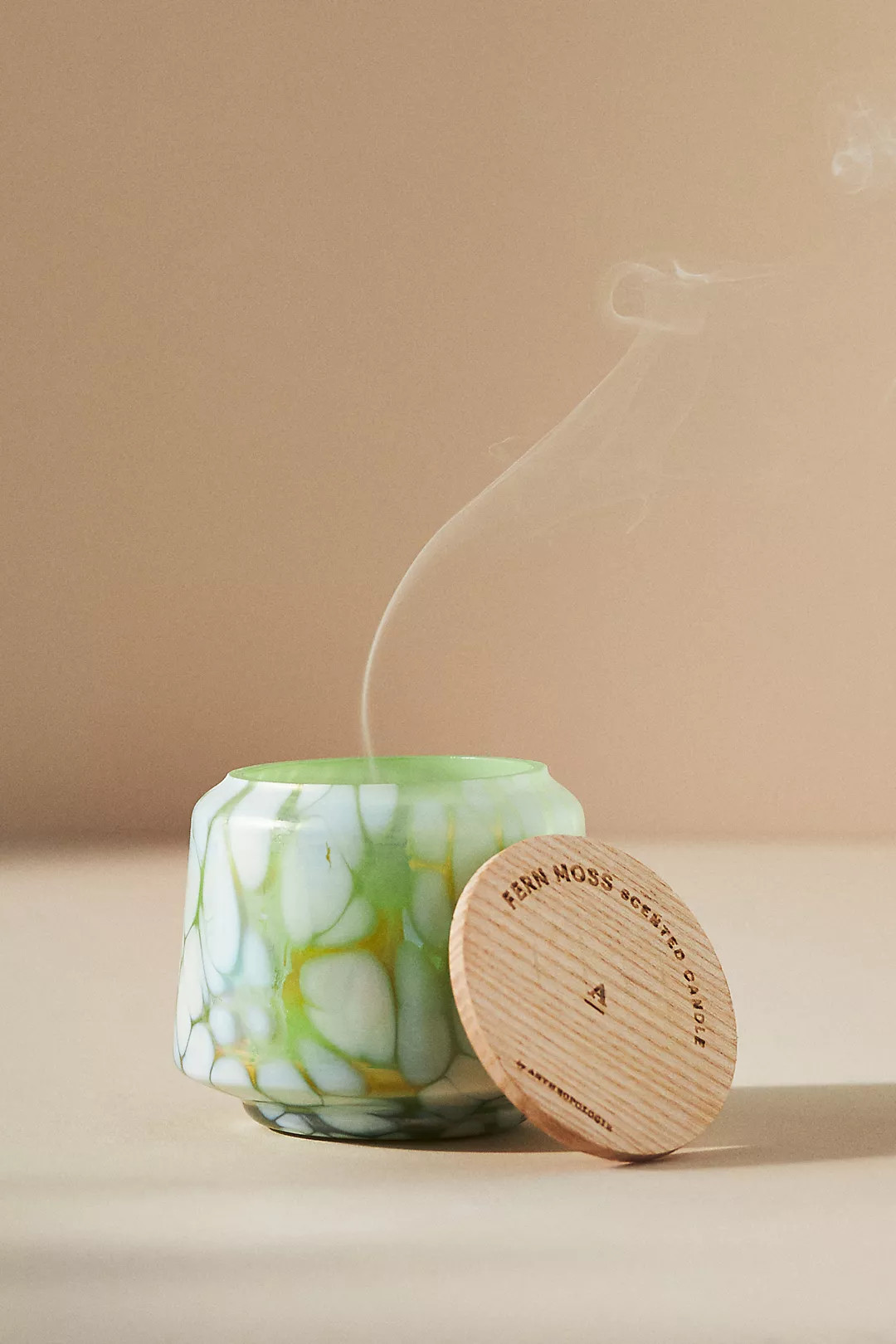 By Anthropologie Fresh Fern Moss Glass Jar Candle | Anthropologie (US)