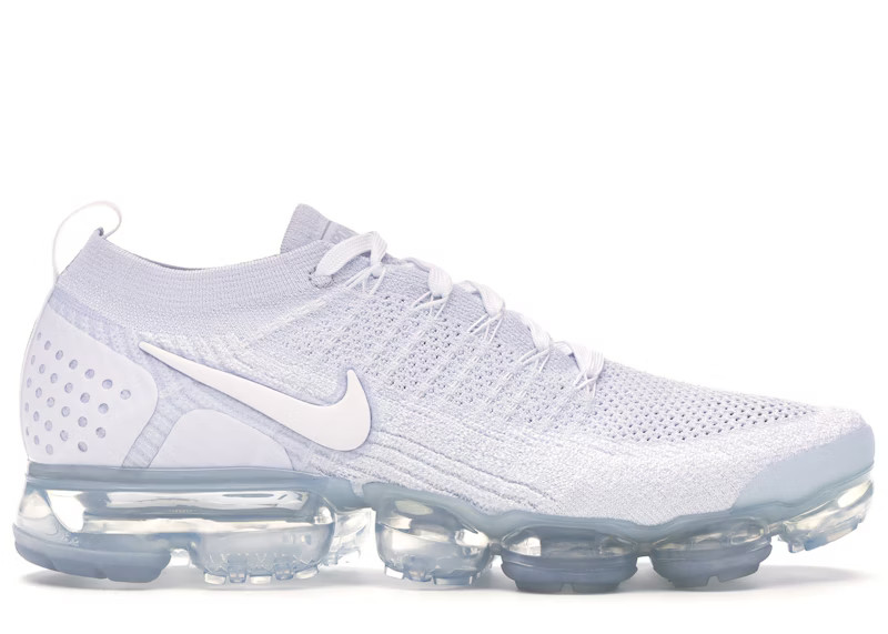 Nike Air VaporMax Flyknit 2 White Pure Platinum | StockX