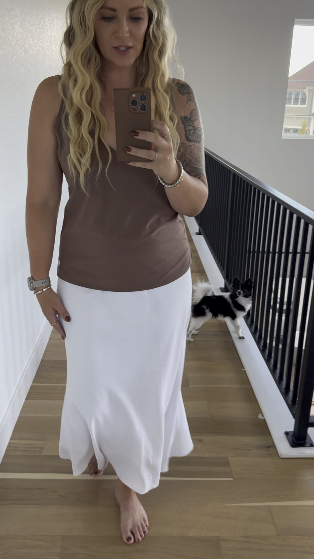 Women's Mid Rise Satin Maxi Skirt curated on LTK