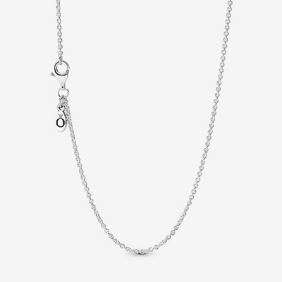 Pandora Sterling Silver 17.7'' Classic Cable Chain Necklace | Target