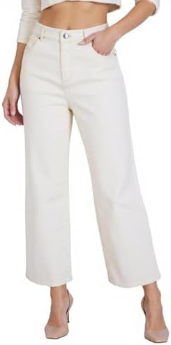 GENUWII Womens Wide Leg Casual Pants (98% Cotton Stretch, 2% Spandex) — Breathe & Move Easily A... | Amazon (US)
