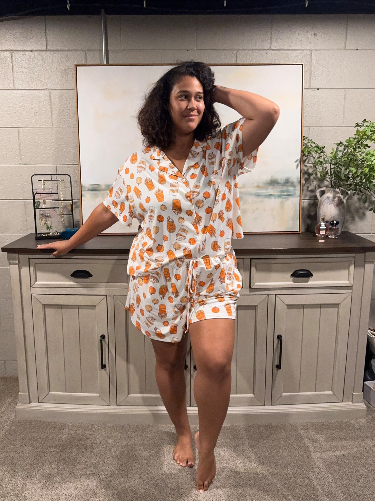 Love this fall matching pajama set! It so comfy and cute!🎃

#LTKPlusSize #LTKStyleTip #LTKSeasonal