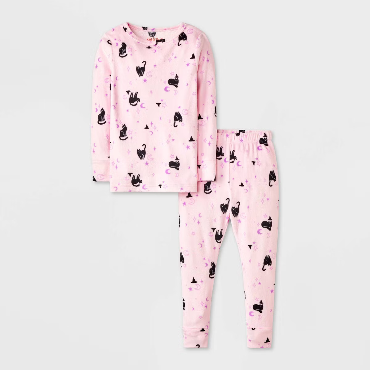 Toddler Girls' 2pc Snuggly Soft Snug Fit Pajama Set - Cat & Jack™ | Target