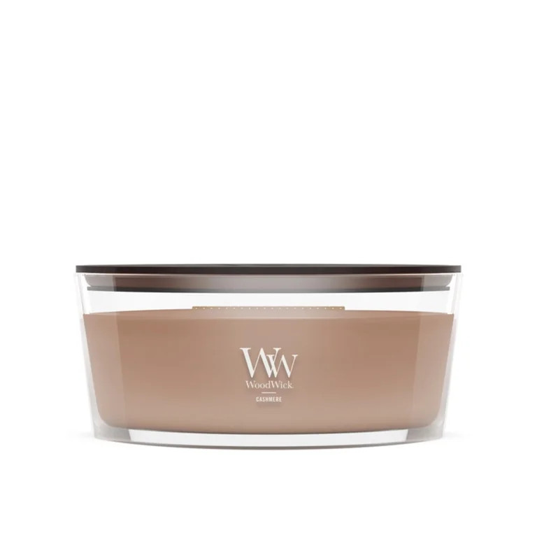 WoodWick Cashmere Scented Ellipse Candle, Crackles as it Burns, Up to 50 hrs burn time, Great for... | Walmart (US)