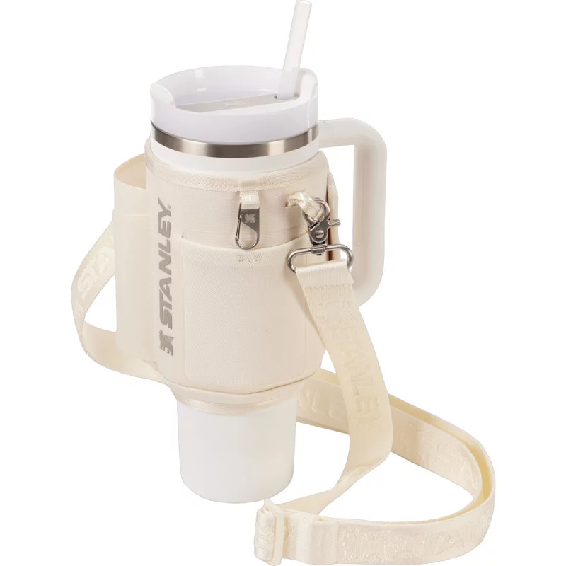 Stanley 40oz Quencher All Day Carry-All Cream - Thermos/Cups &koozies at Academy Sports | Academy Sports + Outdoors