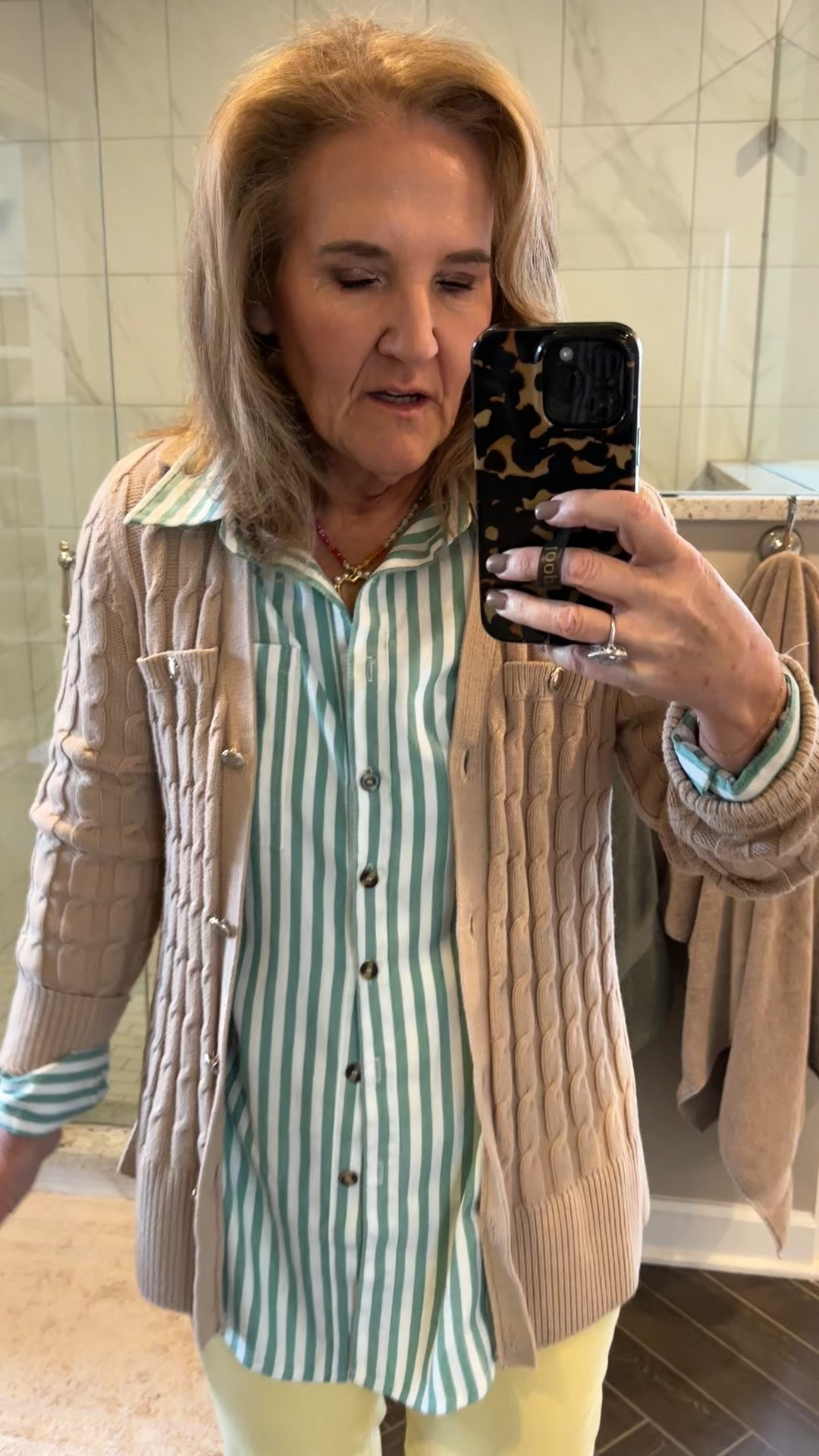 Dibs beauty 20% off with exclusive code LTK 
Loving tan 15% off. The mousse is my favorite. And you must get the mit code 15SPRING
15% off code nanettefs15 on my Eby bras 
Wearing the relief bra!
Size large in the Amazon blouse 
8petite in yellow jeans 

#LTKSpringSale #LTKOver40 #LTKWatchNow