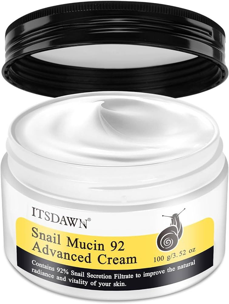 Snail Mucin 92% Repair Cream 100g, Face Moisturizer Hydrating Repair Face Cream for Dry & Sensiti... | Amazon (US)