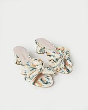 Emilia Nova Floral Bow Heel | Loeffler Randall