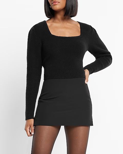 Super High Waisted Tailored Mini Skirt | Express