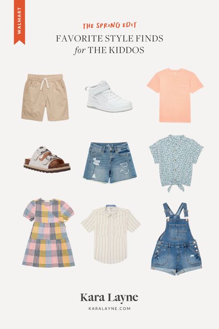 Walmart blew me away when I found myself browsing their kids clothing section the other day! Found a handful of things that I love for the little ones’ closets - simple and classic and perfect for spring! 

#LTKkids #LTKSeasonal #LTKunder50