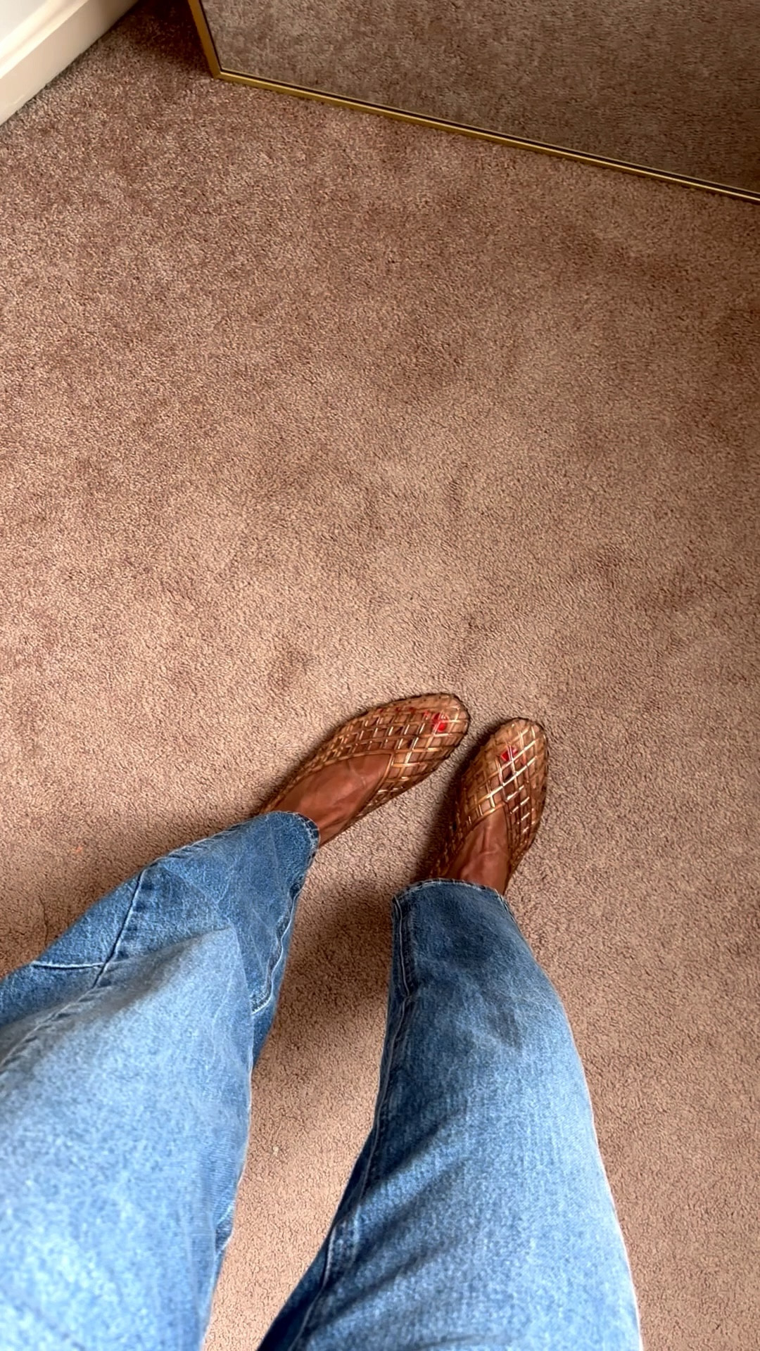 Love these flats for spring! Tts 
Size small in Walmart tee, jeans tts 

#LTKootd #LTKgrwm #LTKSeasonal