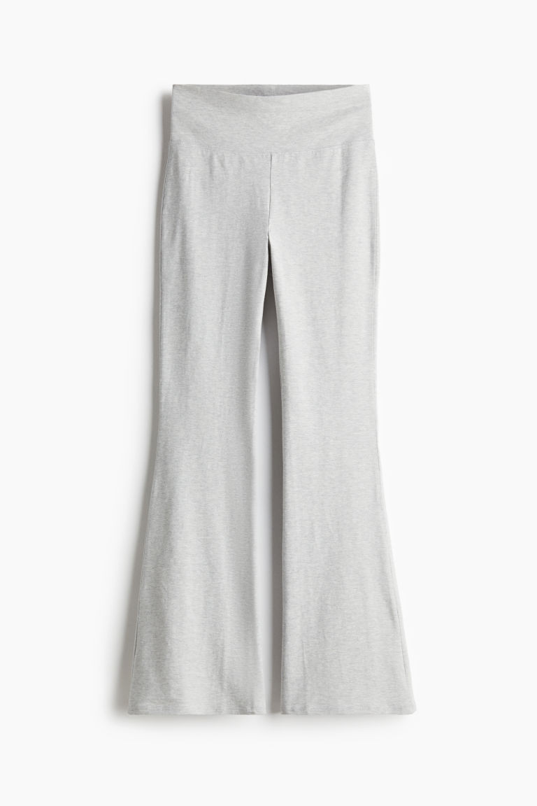 H & M - Flared Leggings - Gray | H&M (US + CA)