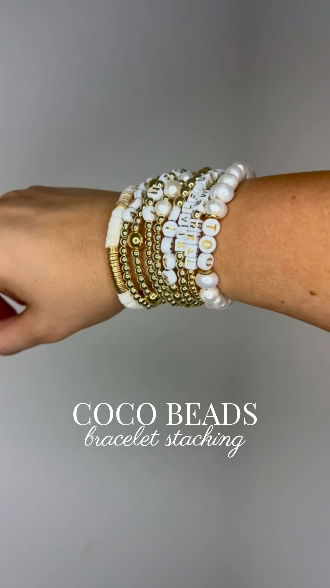 My love language is stacking @cocosbeadsandco bracelets 😍✨

#LTKselfcare #LTKootd #LTKWorkwear