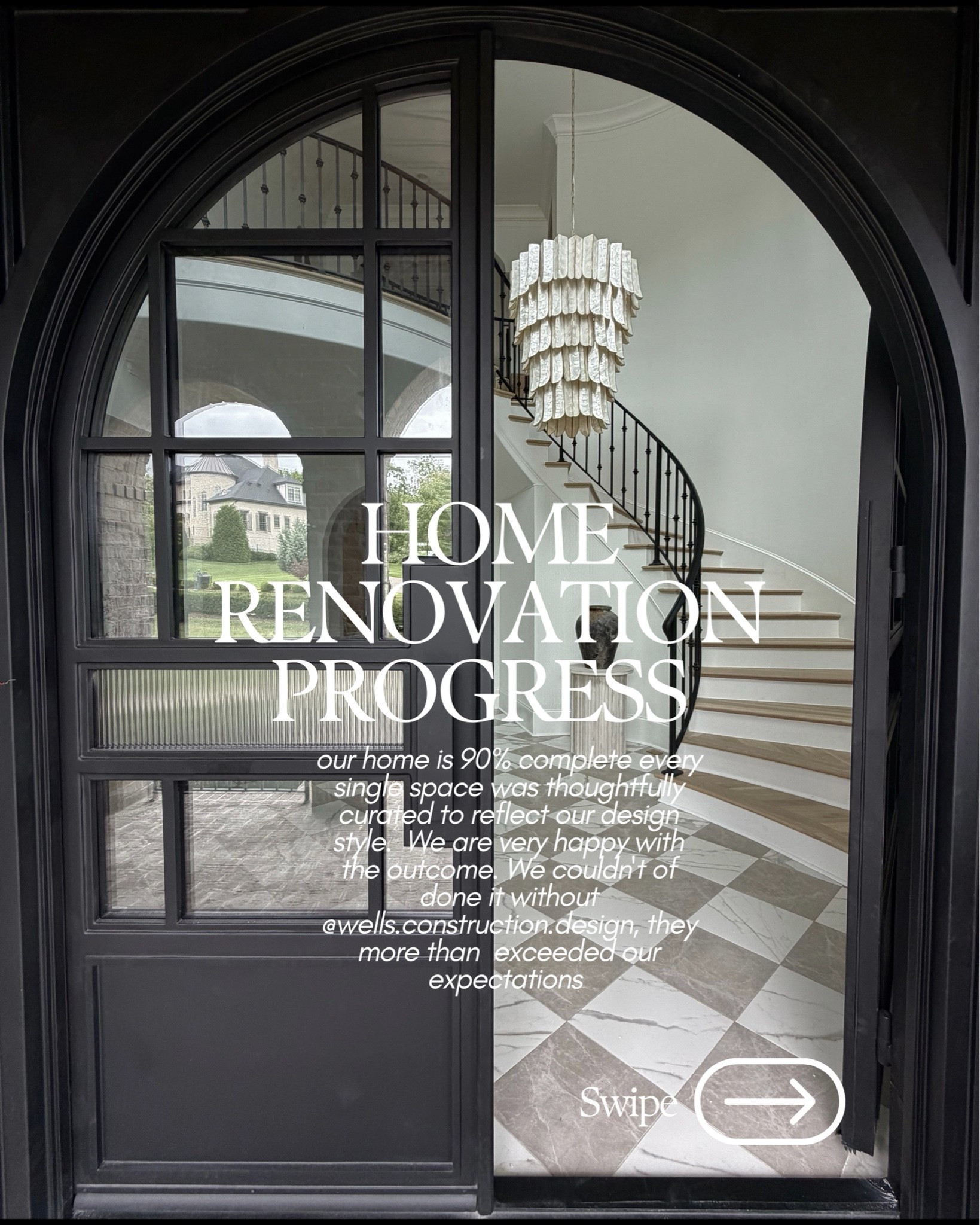 Home renovation progress. Our home is 90% complete, every single space was thoughtfully curated to reflect our design style. We are very happy with the outcome. We couldnt of done it without
@wells.construction.design, they
more than exceeded our expectations.