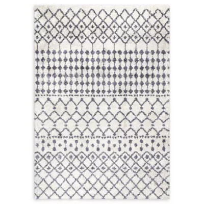 nuLOOM Moroccan 6'7 x 9' Area Rug in Beige | Bed Bath & Beyond