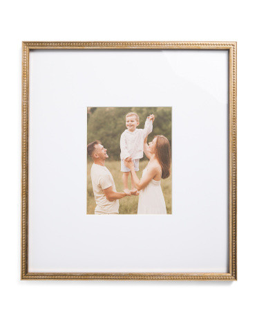 18x20 Matted To 8x10 Metallic Beaded Edge Wall Portrait Frame | Mother's Day Gifts | Marshalls | Marshalls