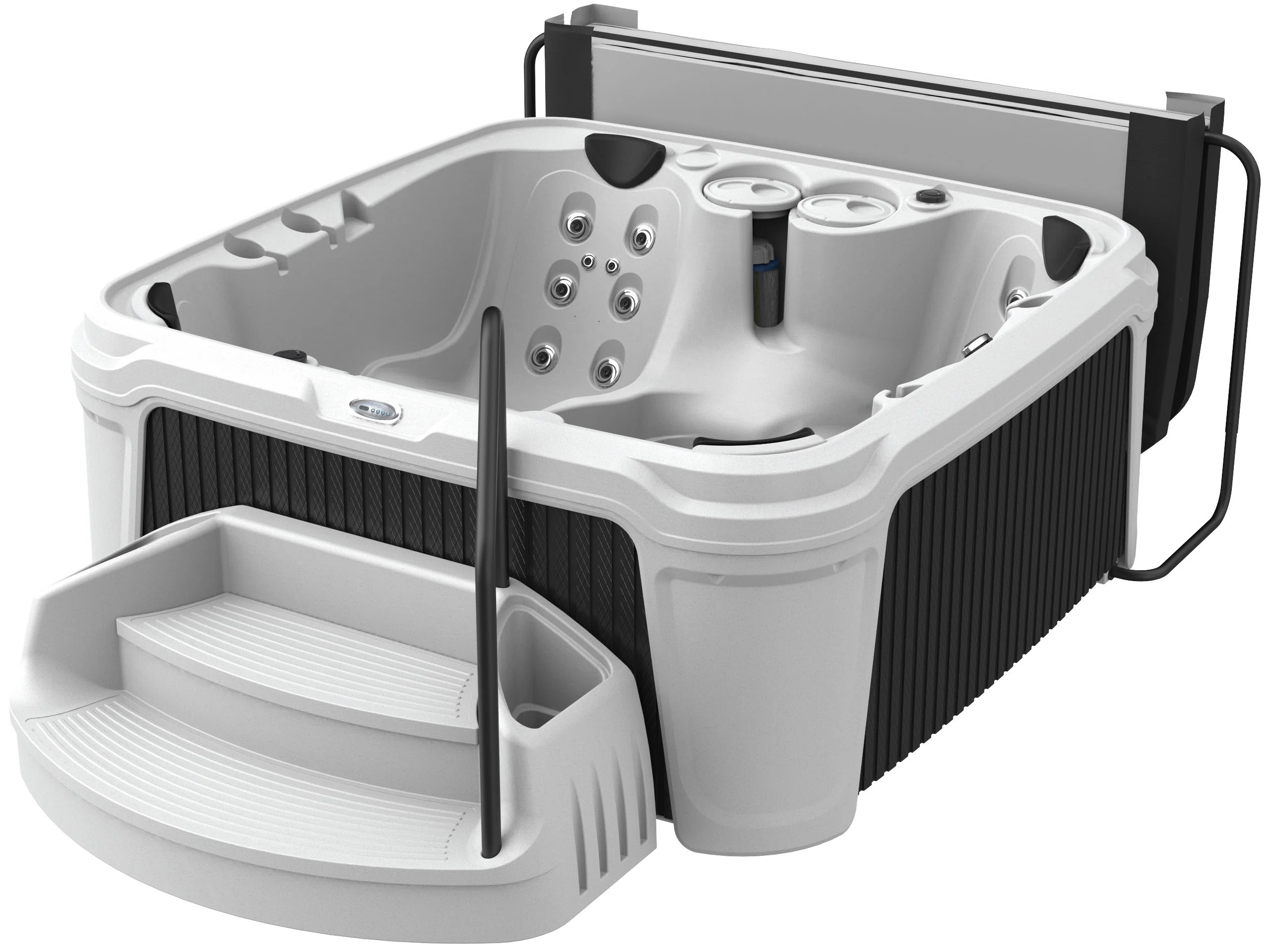 AquaRest DayDream 3500 Ensemble 6-Person 35-Jet Plug & Play Hot Tub with Ozonator | Wayfair North America