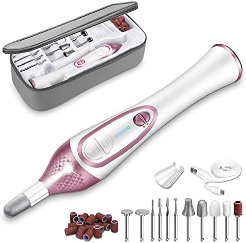 Amazon.com: ISTON 36-piece Professional Manicure & Pedicure Kit, Cordless Nail Drill Machine, 200... | Amazon (US)