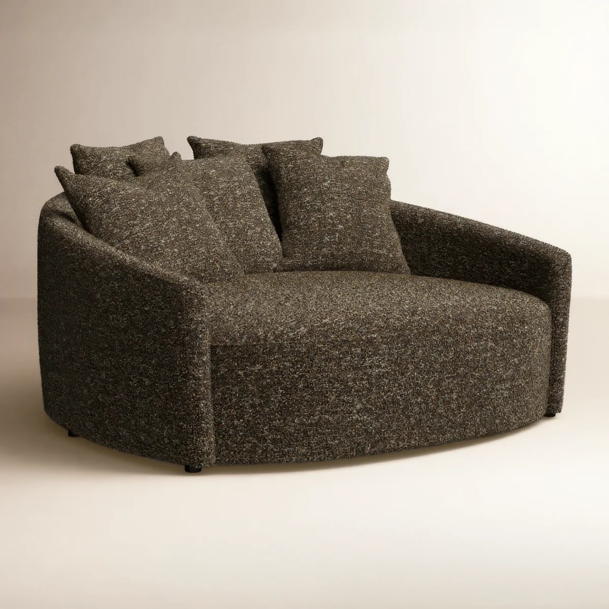Esmeray 62" Curved Oversized Loveseat | Wayfair North America
