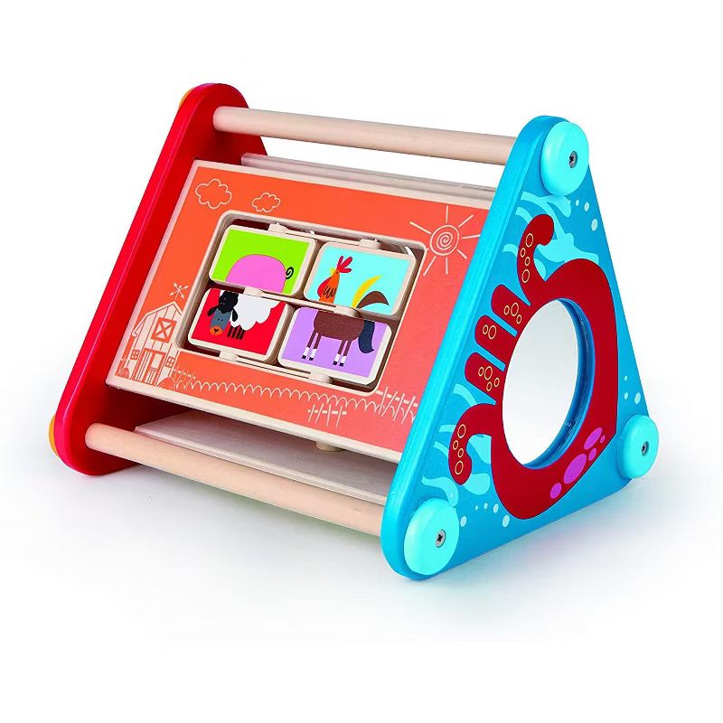 Hape Take Along Wooden Baby Toddler Activity Skill Learning Building Box Toy | Target