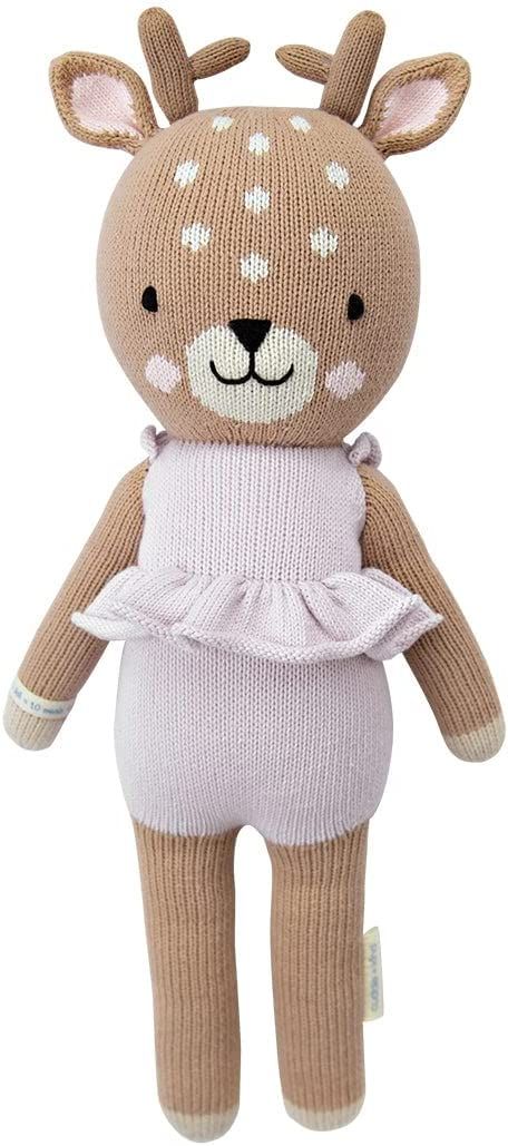 Amazon.com: Violet The Fawn Little 13" Hand-Knit Doll – 1 Doll = 10 Meals, Fair Trade, Heirloom... | Amazon (US)