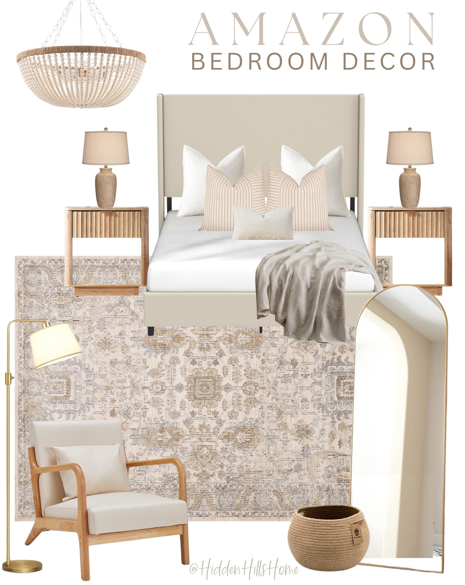 Amazon bedroom decor mood board! Affordable bedroom design inspiration with items from Amazon! Bedroom decor ideas, Amazon finds #amazon

#LTKHome #LTKSaleAlert #LTKSeasonal