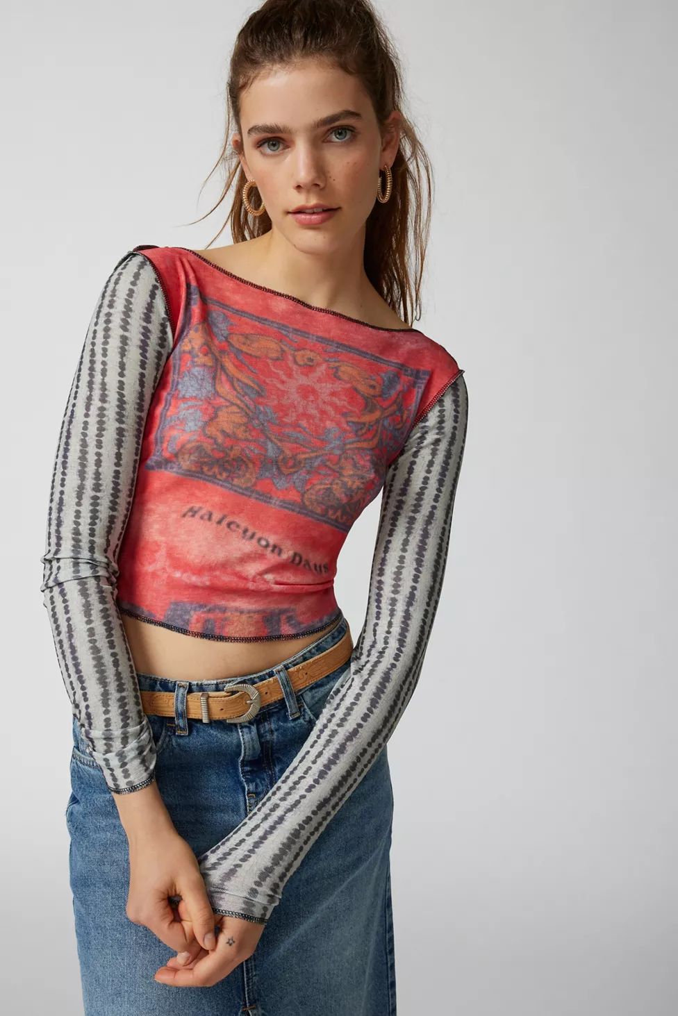 Reflection Days Long Sleeve Graphic Tee | Urban Outfitters (US and RoW)
