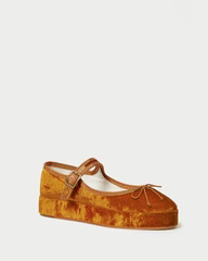 Leah Ochre Platform Mary Jane | Loeffler Randall
