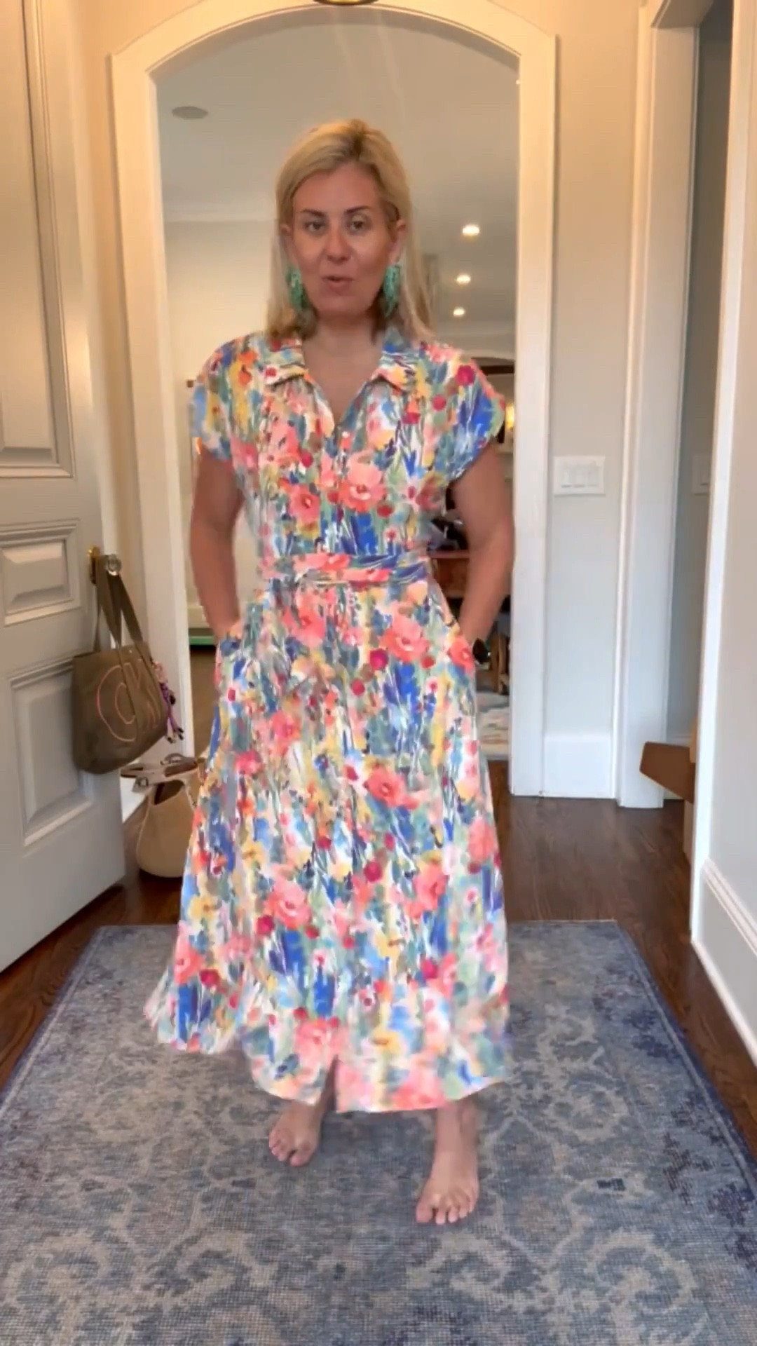 Y’all this dress is gorgeous!! I’m thinking Easter or luncheon….the colors are beautiful & the price point is amazing! I’m in xs and 8 heel. 



#LTKdayinmylife #LTKspring #LTKmomlife
