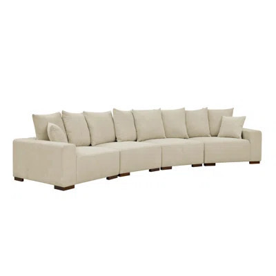 Graffias 4 - Piece Upholstered Sectional | Wayfair North America