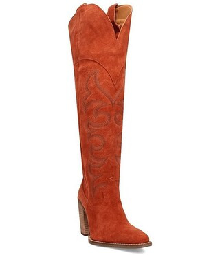 Dingo Primadonna Suede Over The Knee Boots | Dillard's | Dillard's