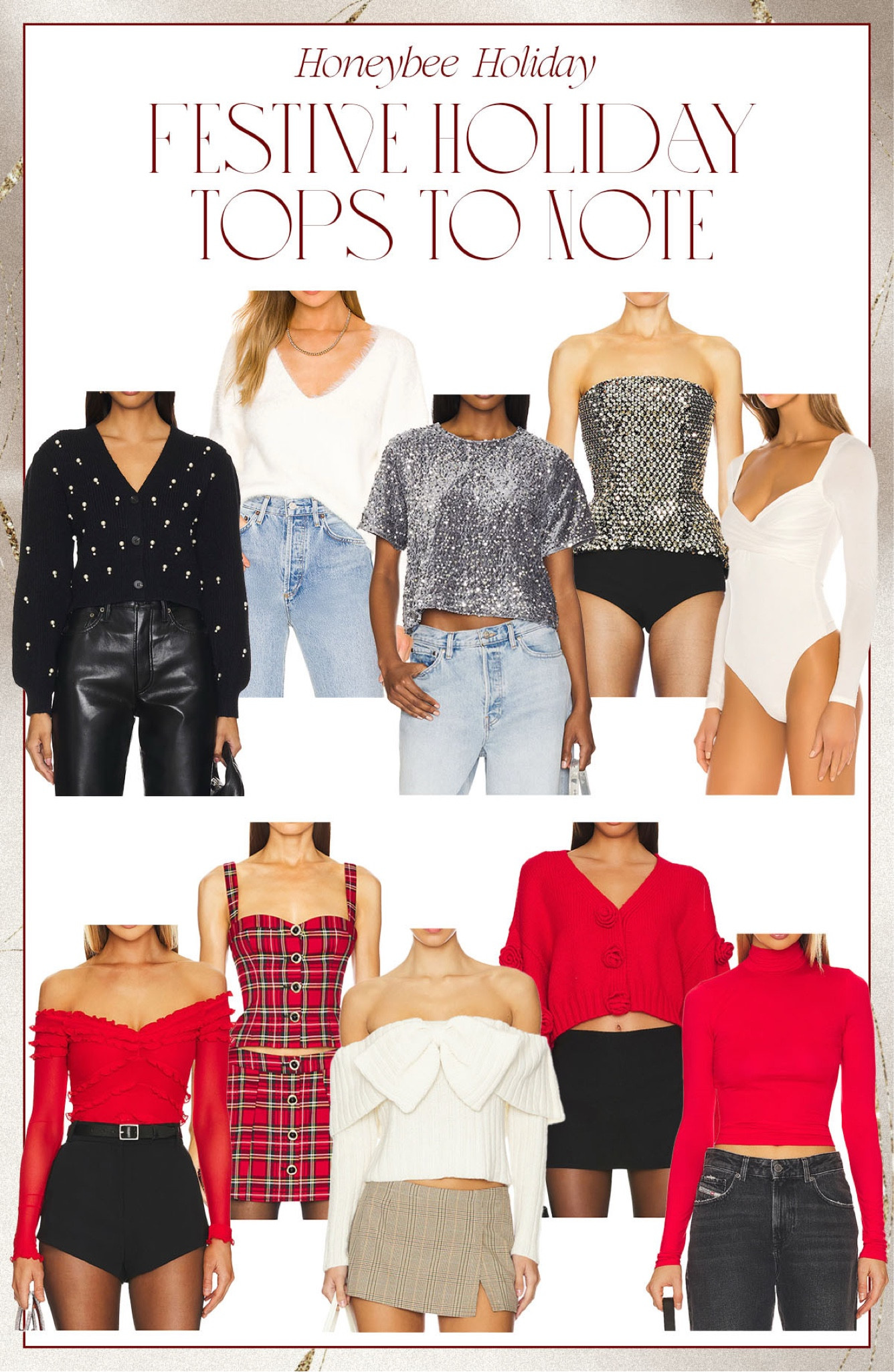 Holiday tops I’m loving this season’ 

#LTKParties #LTKStyleTip #LTKHoliday