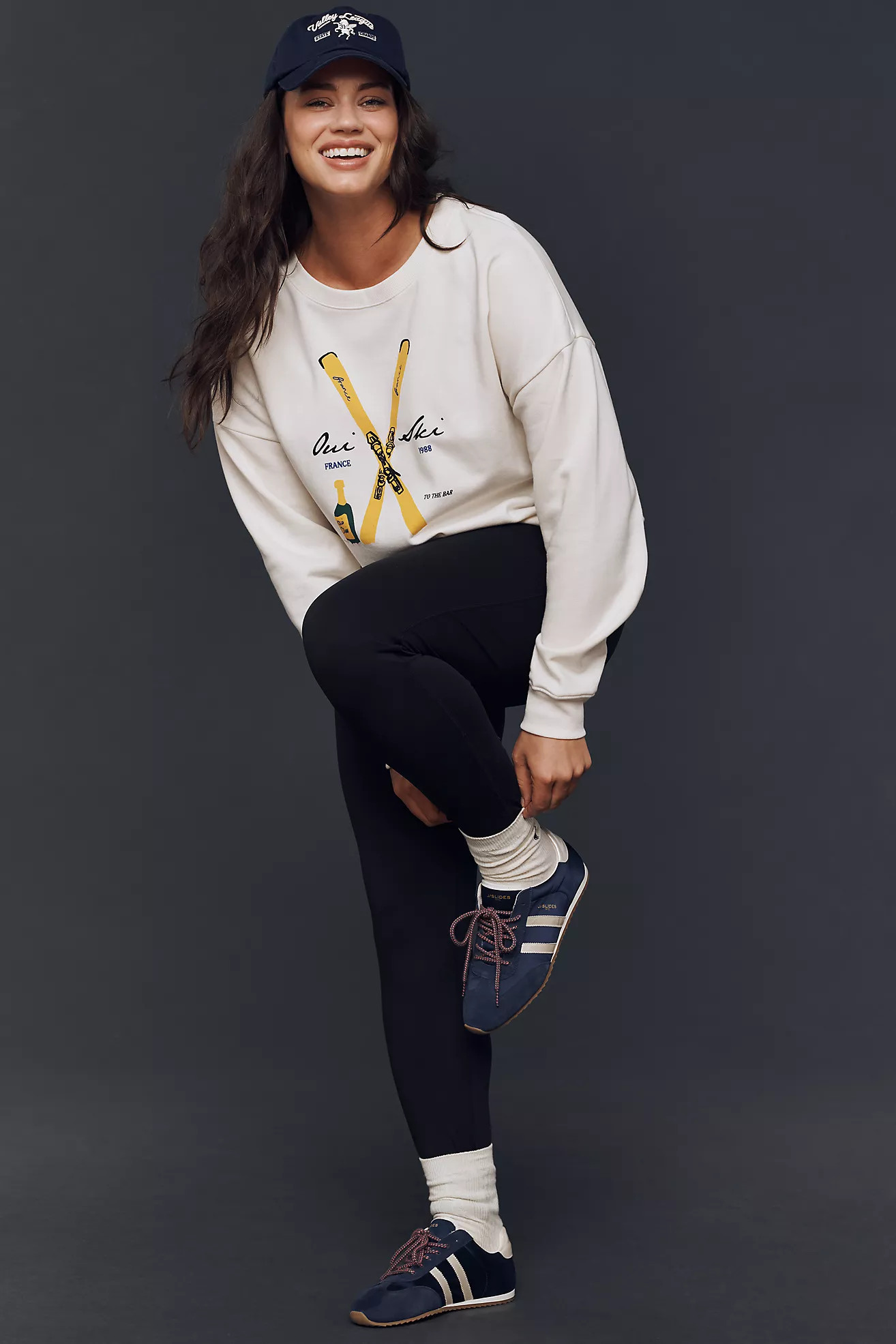 Maeve x Jordan Nickson Ski Club Graphic Sweatshirt | Anthropologie (US)