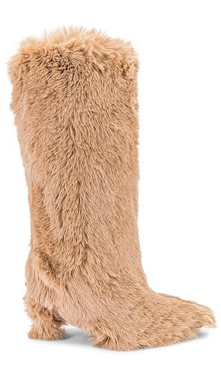 Fuzzie Boot in Taupe | Revolve Clothing (Global)