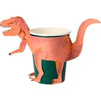 Meri T-Rex Party Cups | Pack Of 8 | Etsy (US)