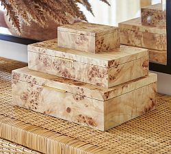 Burlwood Jewelry Box | Pottery Barn (US)