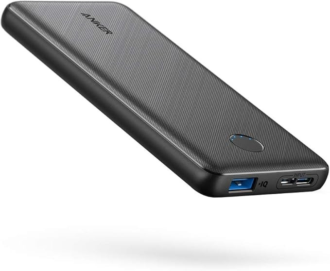 Anker Portable Charger, PowerCore Slim 10000 Power Bank, 10000mAh Battery Pack, High-Speed PowerI... | Amazon (US)