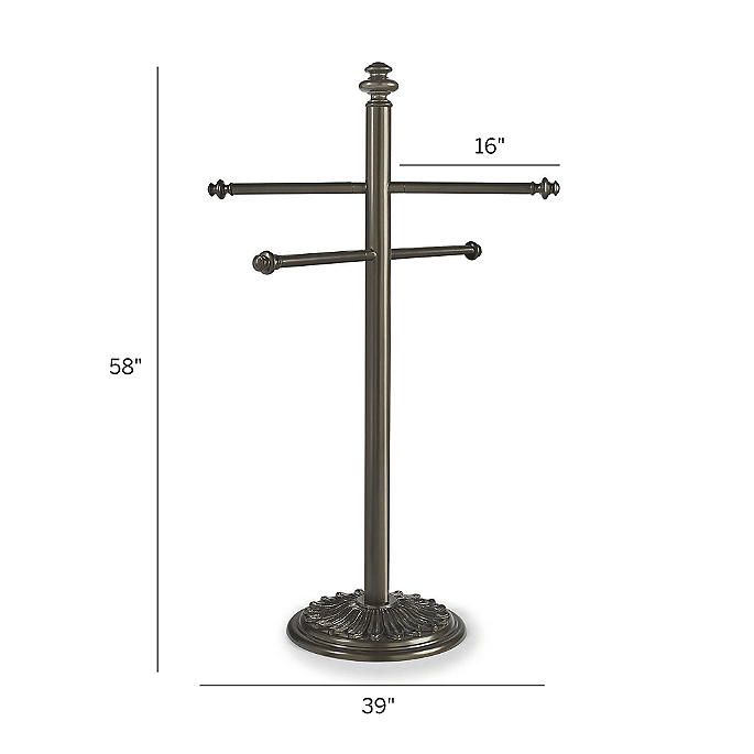 Trapani Aluminum Towel Stand | Frontgate | Frontgate