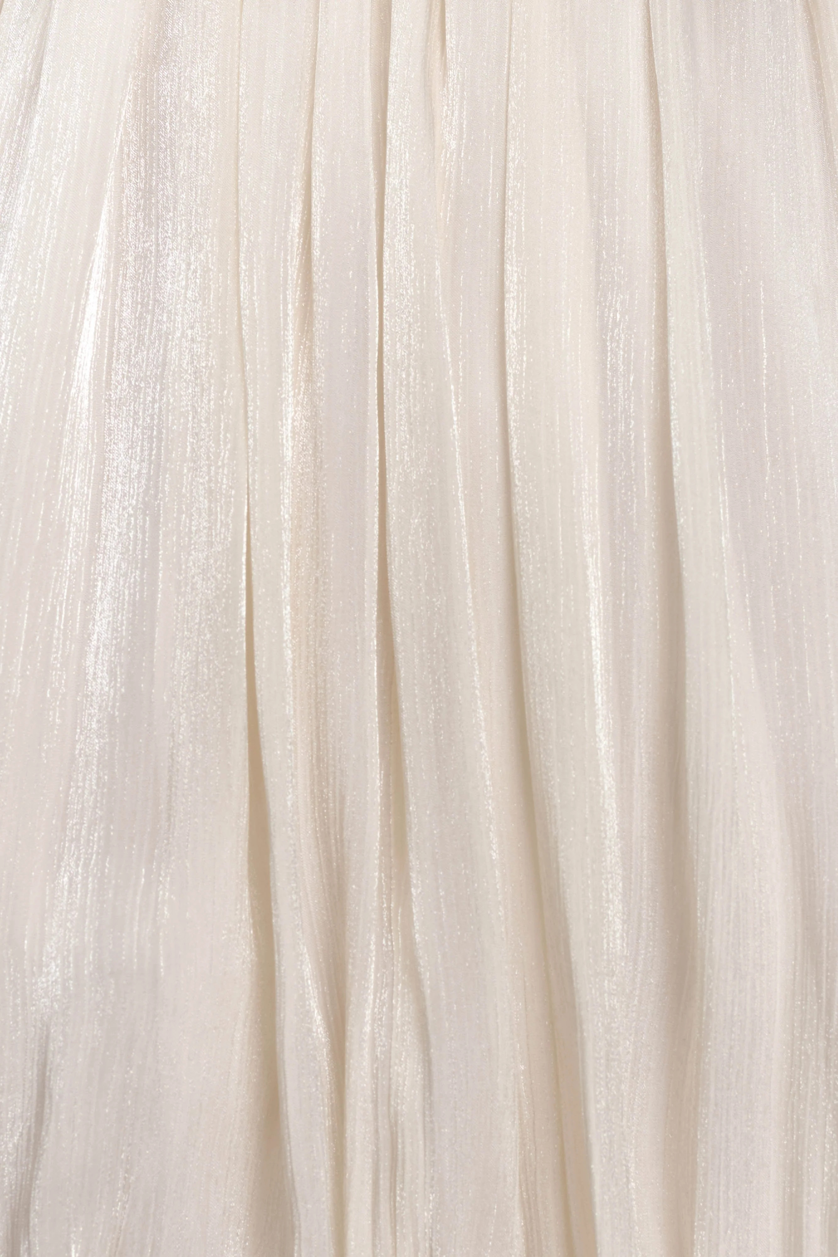 Minna Halter Mini Dress - Opal White | MESHKI US