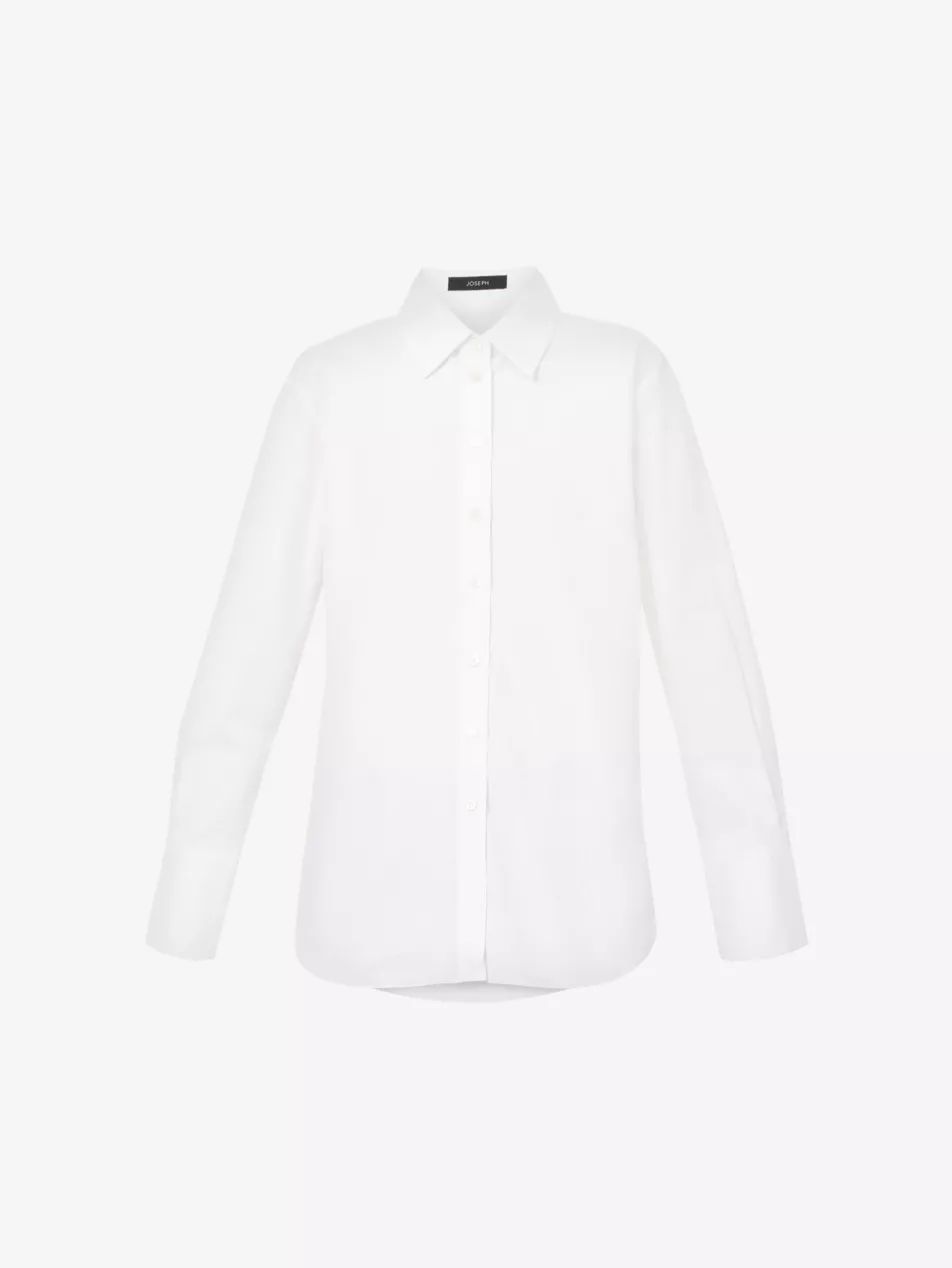 Regular-fit poplin cotton shirt | Selfridges