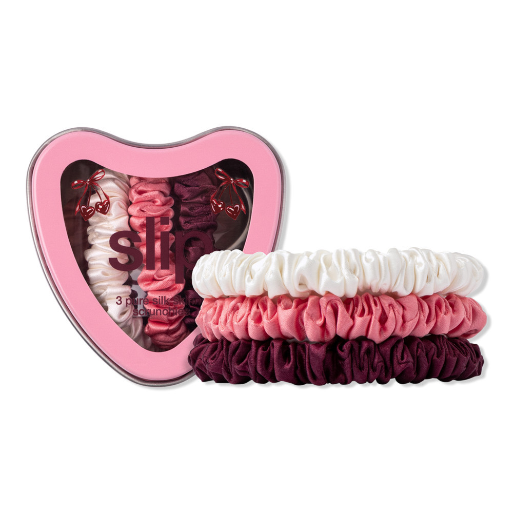 Slip Pure Silk Skinny Scrunchie Trio Tin | Ulta