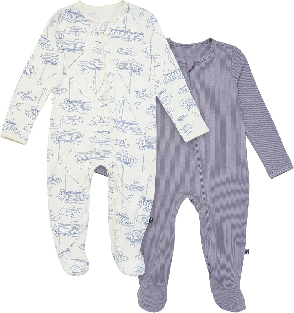Modern Moments by Gerber unisex-baby Viscose 2-pack Sleep 'N Play With Mitten Cuffs | Amazon (US)