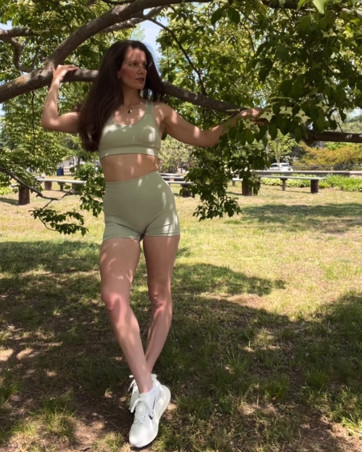 Powerista 2pcs Seamless Super Elastic Yoga Set Sports Set Cut Out Tank Scrunch Butt Shorts Workout Women Set
Nike Vomero 18 running sneakers 
Gym outfits 
Workout outfits 
Active wear sets
Running sneakers 
Running shoes 
Walking shoes 
Pilates outfits 

#LTKShoeCrush #LTKActive