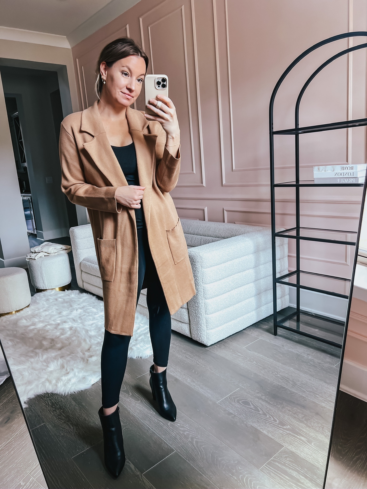 I love this long cardigan from Amazon, comes in other colors & fits tts, wearing a size S #founditonamazon 

#LTKSeasonal #LTKstyletip #LTKfindsunder50