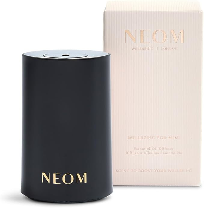 NEOM – Portable Wellbeing Pod Mini Essential Oil Diffuser Black | Rechargeable USB & Waterless ... | Amazon (UK)