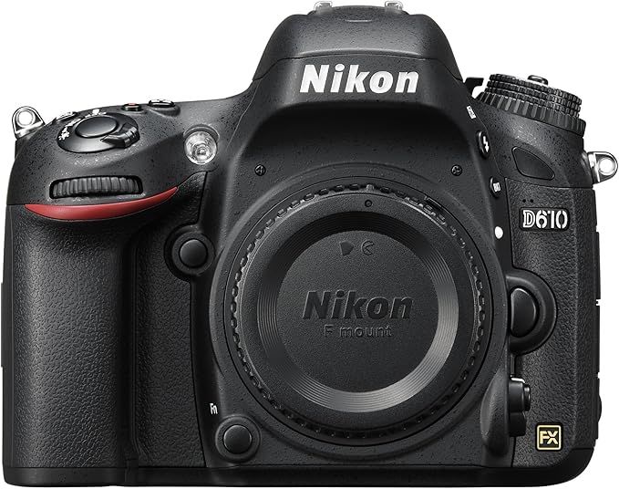 Nikon D610 24.3 MP CMOS FX-Format Digital SLR Camera (Body Only) | Amazon (US)