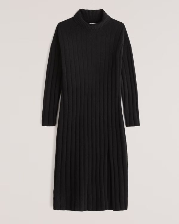 Easy-Fitting Midi Sweater Dress | Abercrombie & Fitch (US)