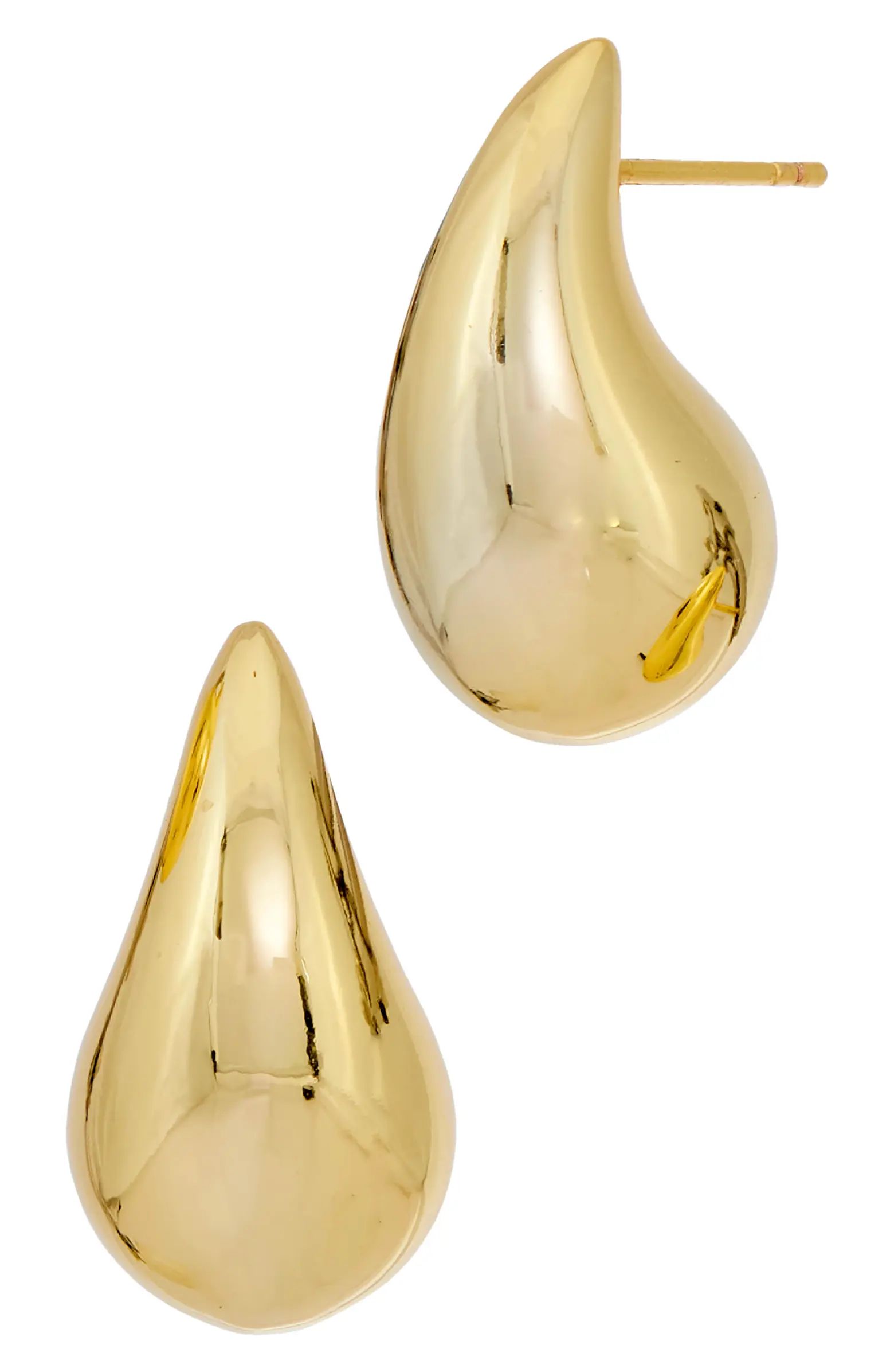 18K Gold Plate Teardrop Earrings | Nordstrom Rack