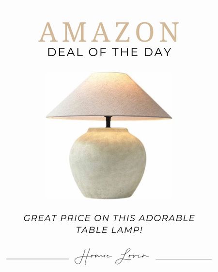Amazon Deal of the Day! Great price on this adorable table lamp!

Furniture, home decor, interior design #Furniture #HomeDecor #Amazon

Follow my shop @homielovin on the @shop.LTK app to shop this post and get my exclusive app-only content!

#LTKsalealert #LTKSeasonal #LTKhome